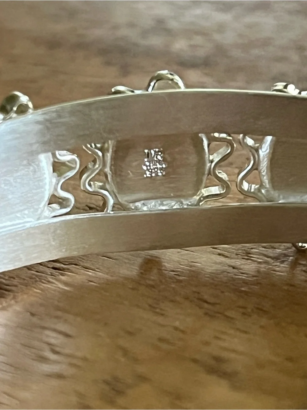 Jay King DTR Sterling Silver & Opal Cuff Bracelet